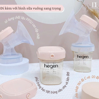 Máy Hút Sữa Điện Đôi Hegen PCTO™ Softsqround™ - Massage Thư Giãn, Hút Êm Ái - Chính Hãng Singapore!