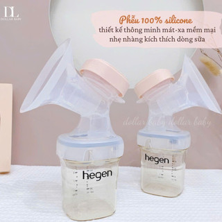 Máy Hút Sữa Điện Đôi Hegen PCTO™ Softsqround™ - Massage Thư Giãn, Hút Êm Ái - Chính Hãng Singapore!