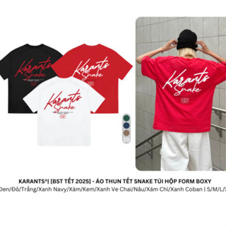 Áo Thun Snake túi hộp Form Boxy Local Brand Karants - KR185