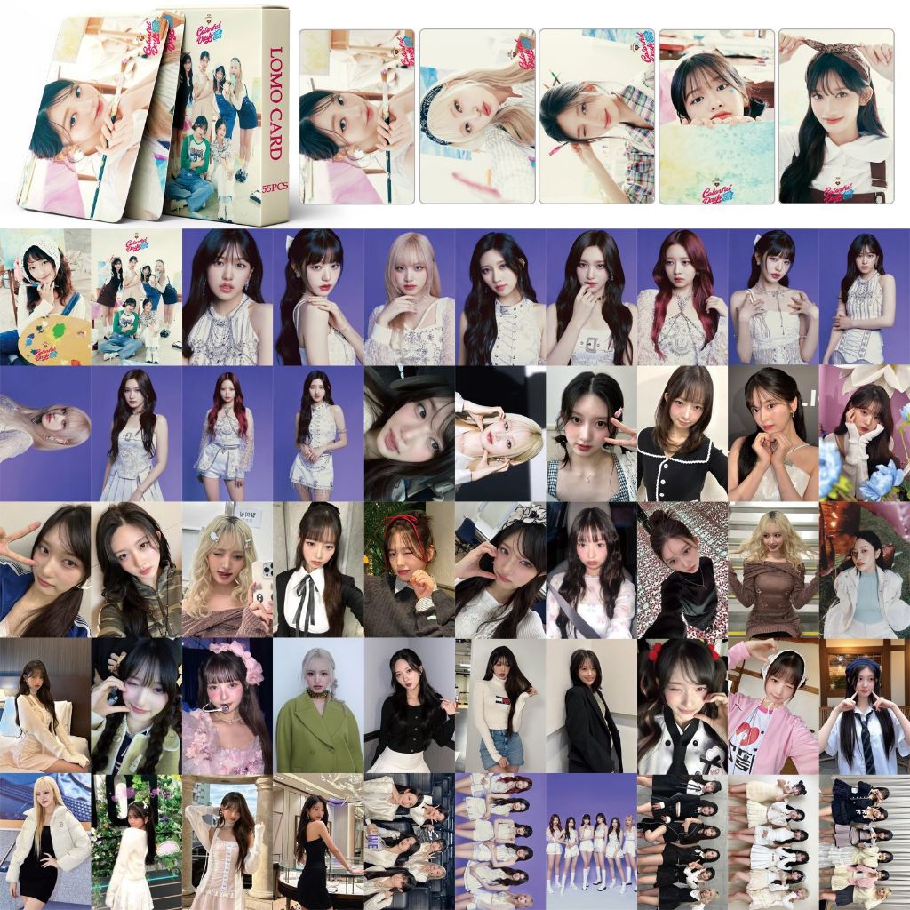 Set 55 lomo card IVE Season Greetings 2025
