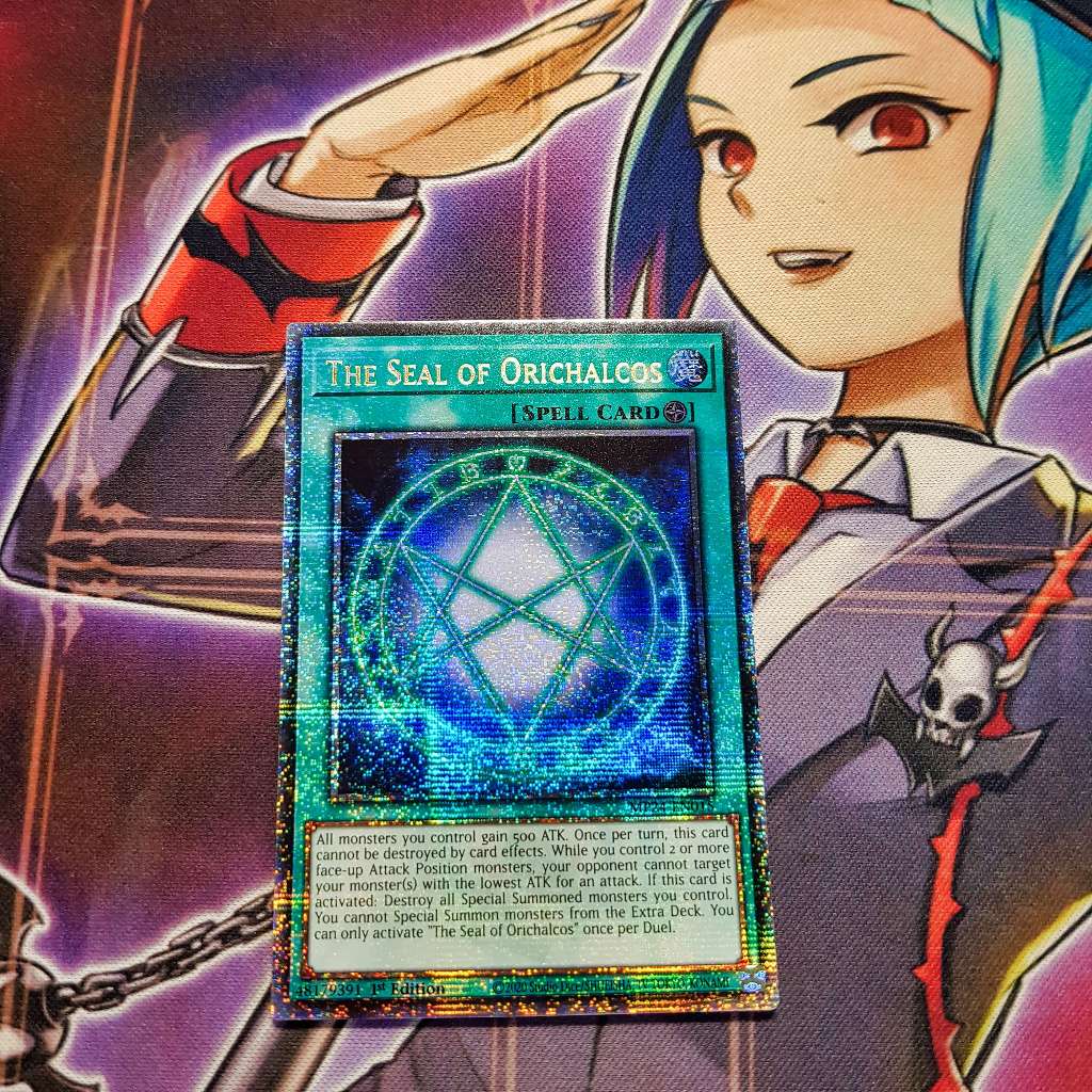 Thẻ bài Yugioh chính hãng | The Seal of Orichalcos | MP24 Quarter Century rare