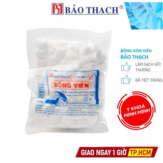 ✅ Bông Gòn Viên Bảo Thạch (Bịch nhỏ) | Hoặc Nhãn Hiệu Tương Đương