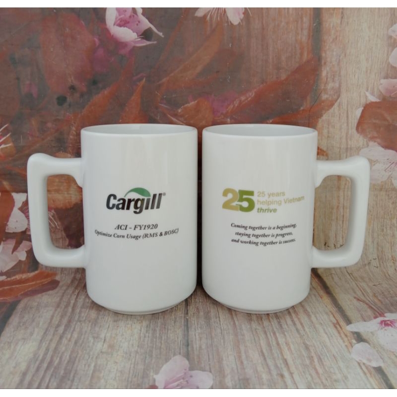 Ly sứ uống bia 500ml gốm sứ Minh Long - ly sứ minh long 500ml