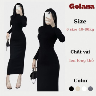  đầm nữ dài body khoá kéo Siêu Sang chảnh Cency   Có bigsize  