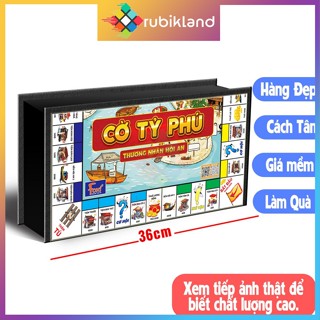   Foxi  Cờ Tỷ Phú Thương Nhân Hội An Foxi Size Lớn Cờ Tỉ Phú Đồ Chơi Trí Tuệ Trẻ Em Tư Duy 