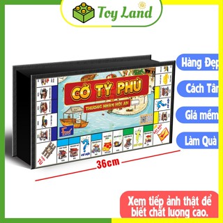   Foxi  Cờ Tỷ Phú Thương Nhân Hội An Foxi Size Lớn Cờ Tỉ Phú Đồ Chơi Trí Tuệ Trẻ Em Tư Duy 