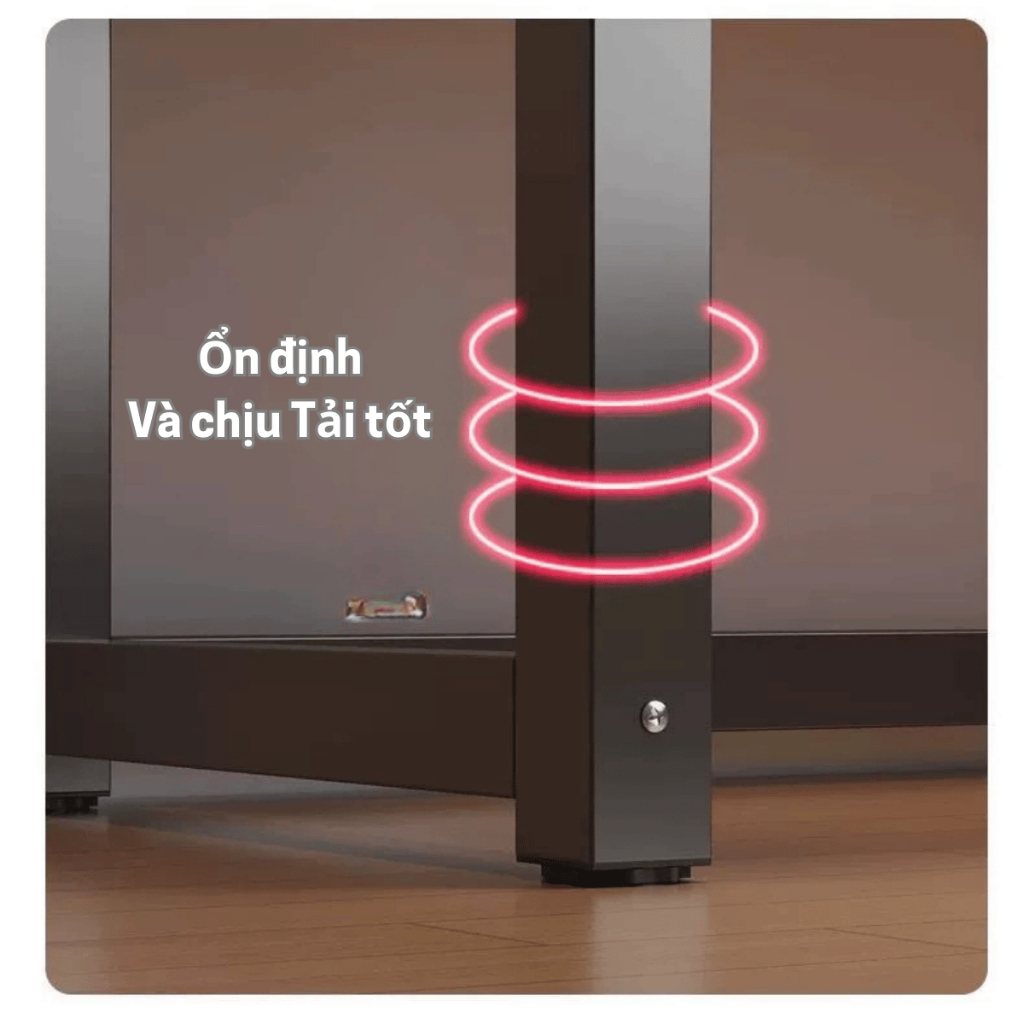 Bàn văn phòng, Bàn làm việc chân sắt 4x4cm sơn tĩnh điện, Mặt MDF 15mm, chịu tải lớn | BigBuy360 - bigbuy360.vn
