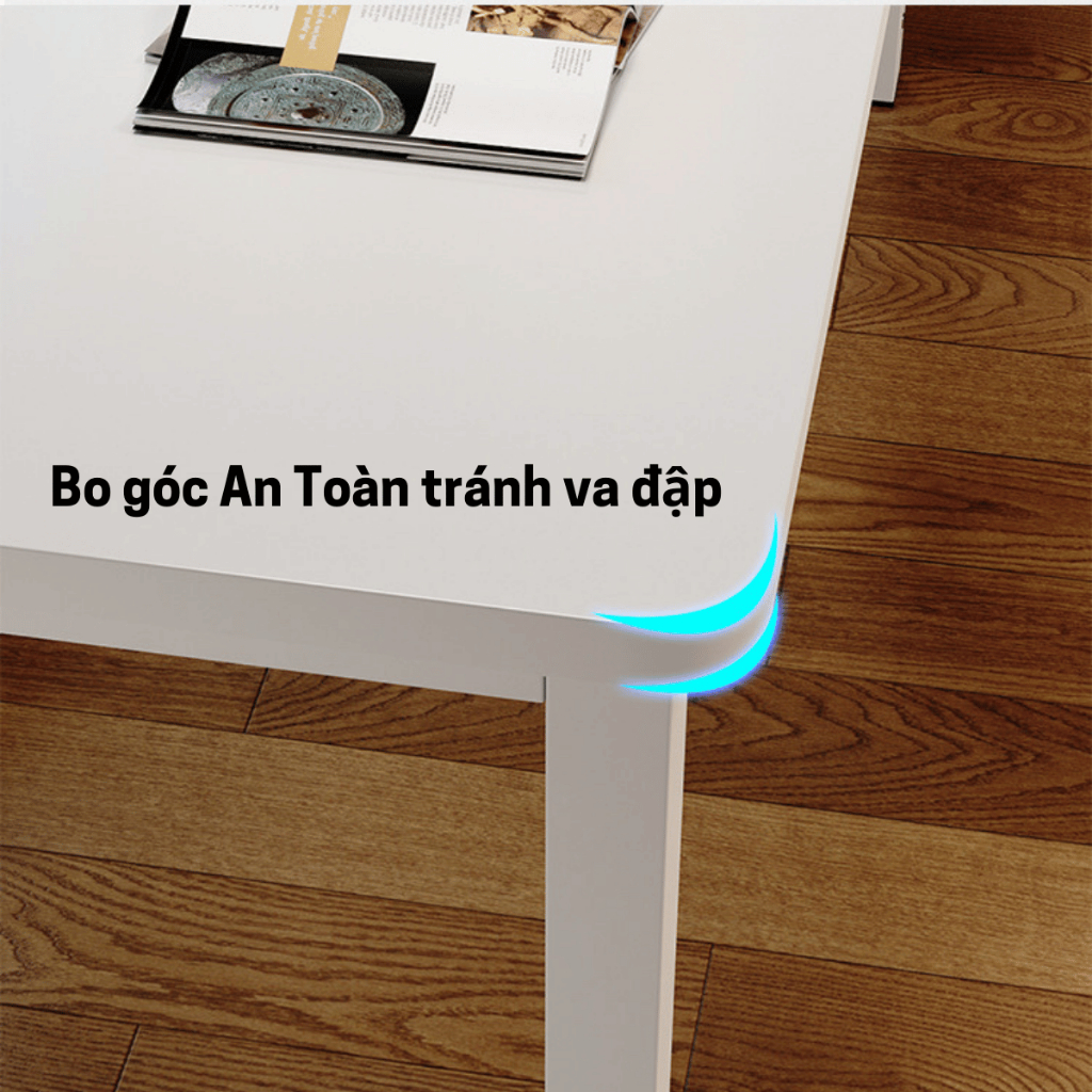 Bàn văn phòng, Bàn làm việc chân sắt 4x4cm sơn tĩnh điện, Mặt MDF 15mm, chịu tải lớn | BigBuy360 - bigbuy360.vn