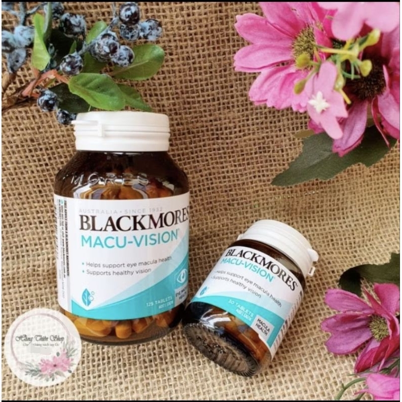 (Đủ bill_125 viên) Bổ mắt Blackmores Macu Vision