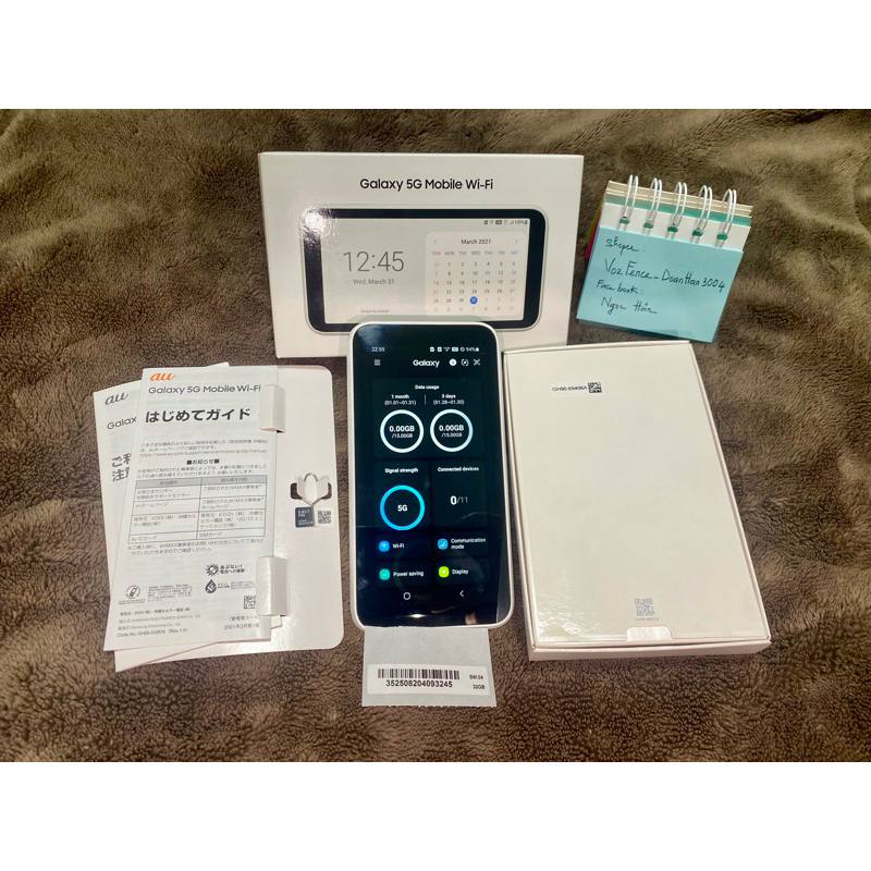 【SAMSUNG 5G】 Bộ phát Wifi 5G/4G Samsung Galaxy mobile SCR01 ( chính hãng nội địa Nhật ) | BigBuy360 - bigbuy360.vn