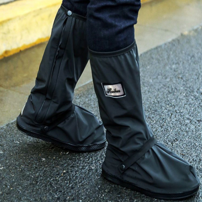 Ủng đi mưa người lớn cao cấp PTLUXURY Bọc giày đi mưa chống nước chống trượt chống mài mòn dành cho người lớn