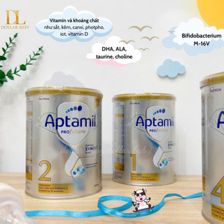 Sữa Aptamil Profutura Hộp 900g của Úc Số 1-2-3-4, Sữa Công Thức Cho Bé Từ Sơ Sinh