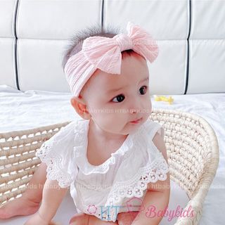 [ MẪU MỚI ] Băng Đô Nơ Len Đáng Yêu Cho Bé