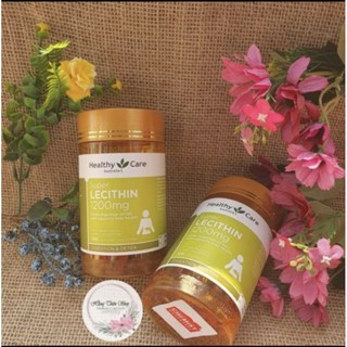 (Đủ bill) Mầm đậu nành Úc: Healthy Care Supper Lecithin 1200mg 100v