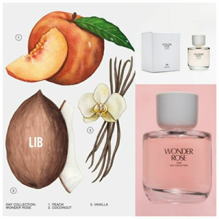 [Chính hãng] NƯỚC HOA NỮ ZARA WONDER ROSE (30ml, 90ml, 180ml)
