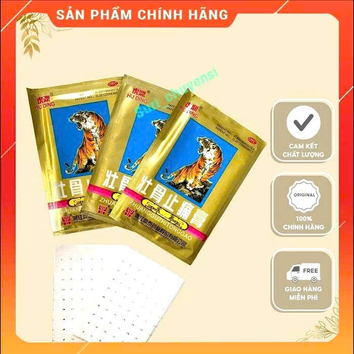 (Combo 50 Gói) Cao Dán Con Hổ Thái Lan