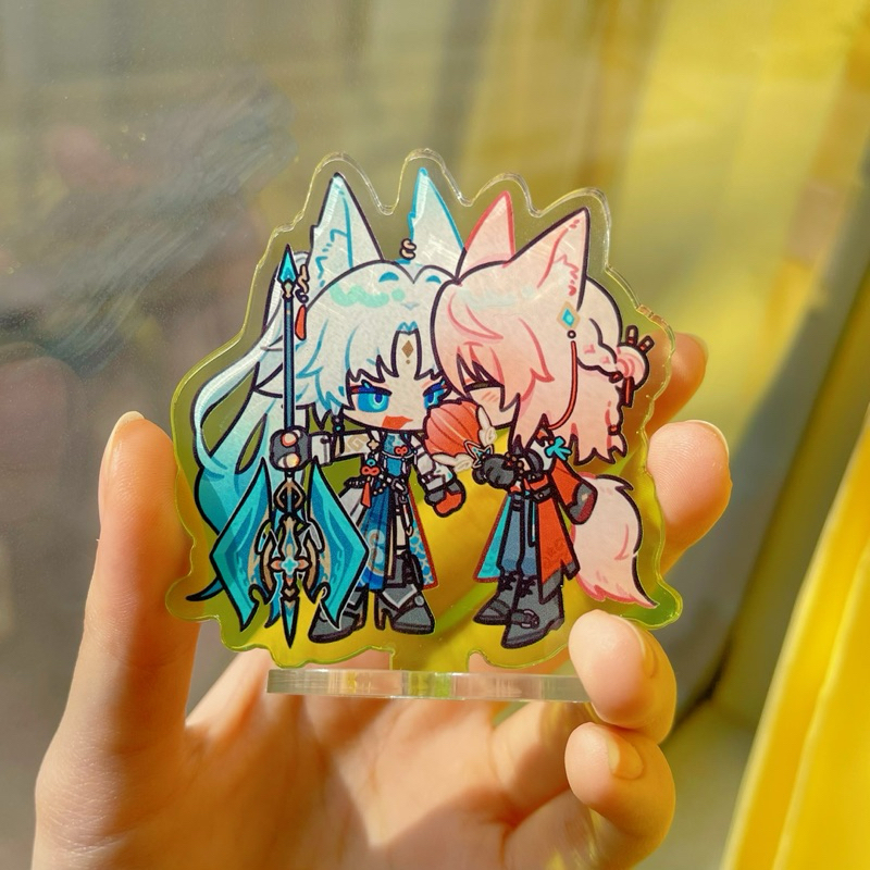 Standee JiaoFei Honkai Star Rail • HSR Jiaoqiu x Feixiao