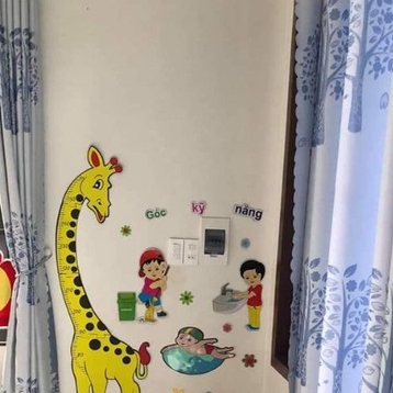 TRANH GÓC DECAL BỒI XỐP
