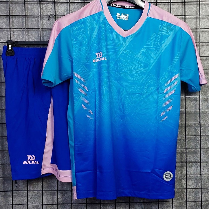 BULBAL – Áo Đá Bóng Không Logo Falcol 3 Xanh Ya - Đồ Đá Banh Nam Nữ Cao Cấp