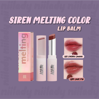 (HSD 28/9/2026) Son Merzy Siren Melting Color Lip Balm 3g
