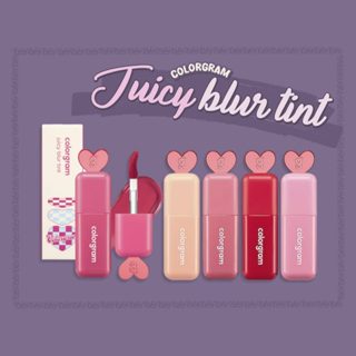 (THANH LÝ HSD tháng 9-10/2025) Son Colorgram Juicy Blur Tint 3.4g