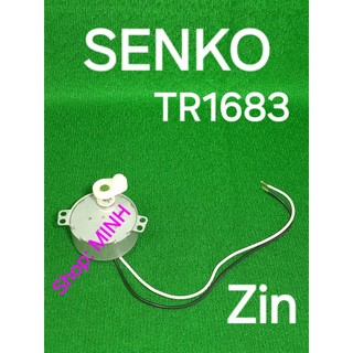  NHÔNG ĐẢO ĐIỆN quạt Senko TR1683 zin – motor đảo chuyển hướng kèm cục gù quạt treo B4  F20  Senko 