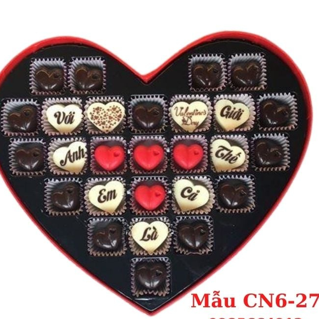 Socola valentine (socola cao cấp) hot nhất 2026