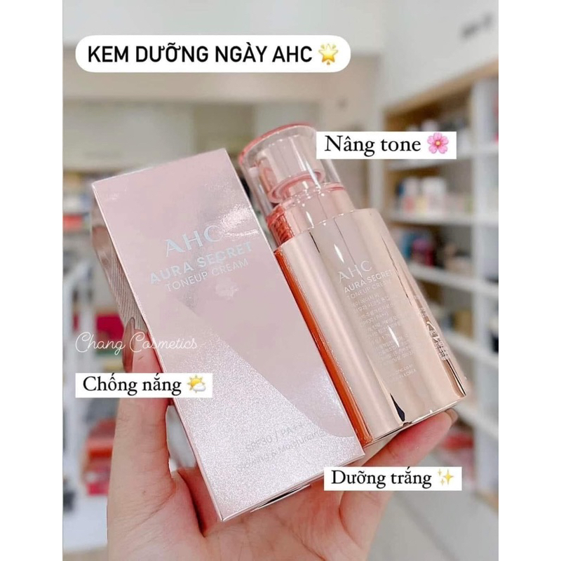Kem dưỡng da nâng tone AHC AURA SECRET TONE UP CREAM