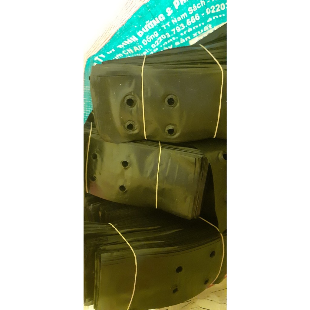 1kg túi bầu ươm cây 12x15