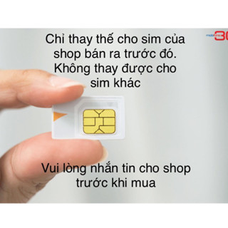 Sim 4g thay thế mobifone esim data