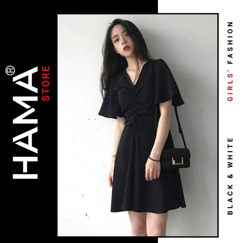 ĐẦM RÚT DÂY NGỰC HAMA STORE H74 - TAY DƠI CÔNG SỞ & DẠO PHỐ