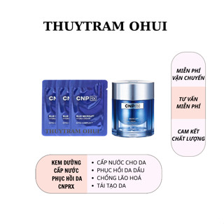 Combo 30 Gói sample kem dưỡng cấp nước phục hồi da blue microlift hydra CNP(Rx) cream - THUYTRAMOHUI