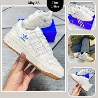 Giày _Adidas Forum 84 Low Trắng Xanh, Giày Adidas Forum Nam Nữ Hót Trend 2023 Hàng Cao Cấp Full Box Bill