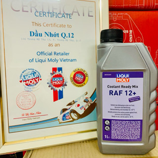 [ĐỌC KĨ BÀI] Nước Làm Mát Đã Pha Sẵn Liqui Moly Coolant Ready Mix RAF 12 Plus 6924 1 Lit Nhập Đức