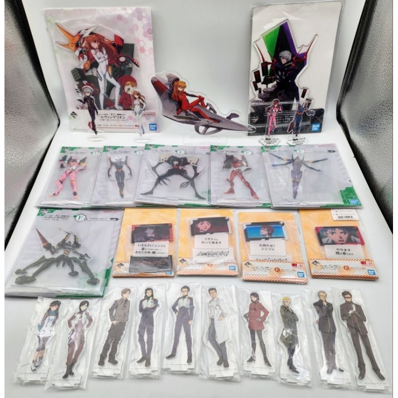 Mô hình nhựa đứng, tượng mica anime / manga, standee Neon Genesis Evangelion số 04, chính hãng
