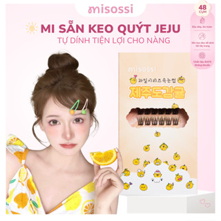 misossi Mi Giả Hàn Quốc Sẵn Keo Quýt Jeju – Mi Cụm Hàn Quốc, Phù Hợp Trang Điểm Tự Nhiên, Nhẹ Nhàng