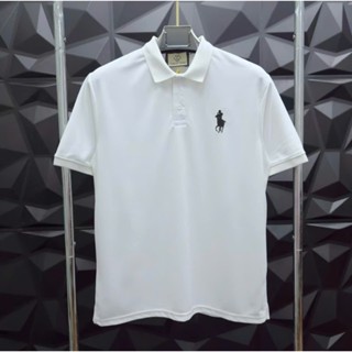 Áo Polo Nam Nữ Nổ Bẻ RLX Cotton Gai Cá Sấu Thêu Logo Ngựa Ngực Dáng Đơn Giản Dành Cho Anh Em Boy Phố Đu Học Đi Chơi 2025