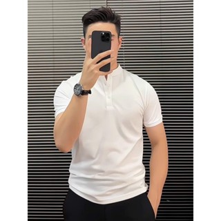 Áo Cộc Nam Hàn Quốc vải POLY HÀN - Áo cộc Tay Trẻ trung