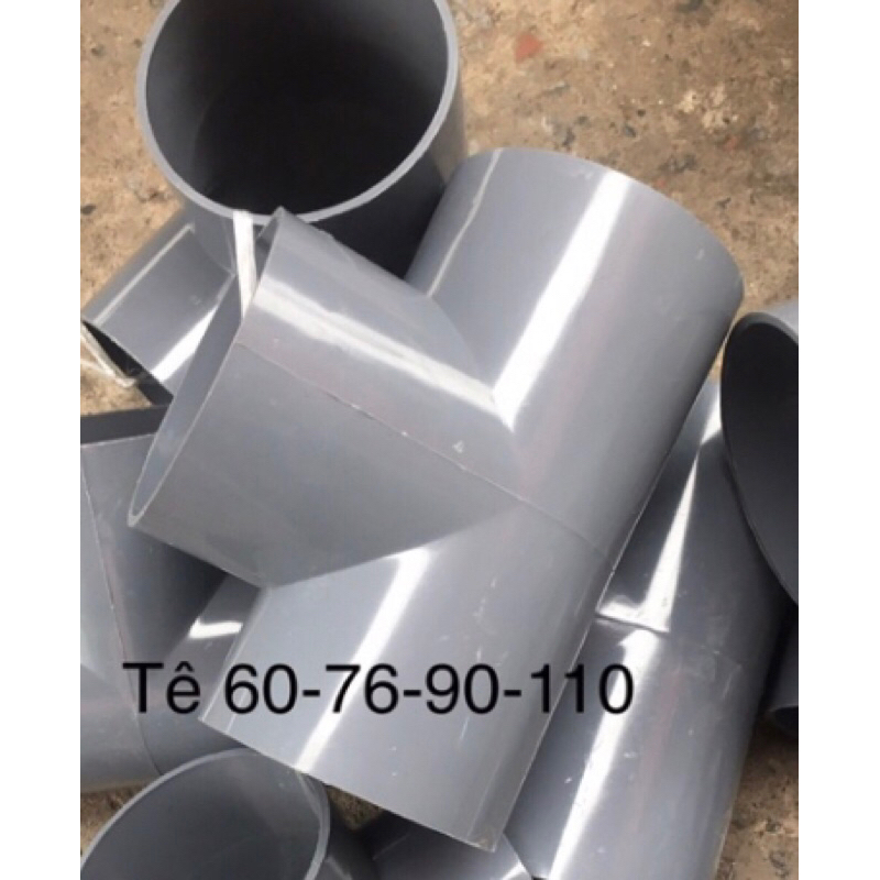 tê ống nhựa pvc 42-48-60 -76-90-110 thường