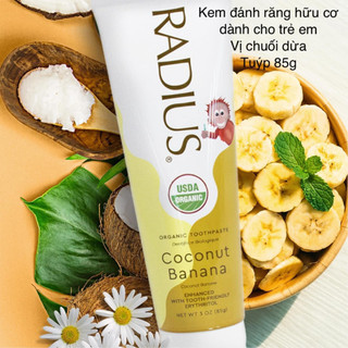 Kem đánh răng hữu cơ cho bé Organic.