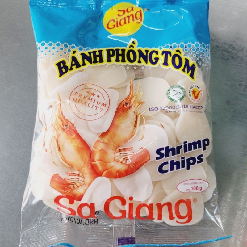 Combo 2 gói Bánh phồng tôm Sa Giang 100g