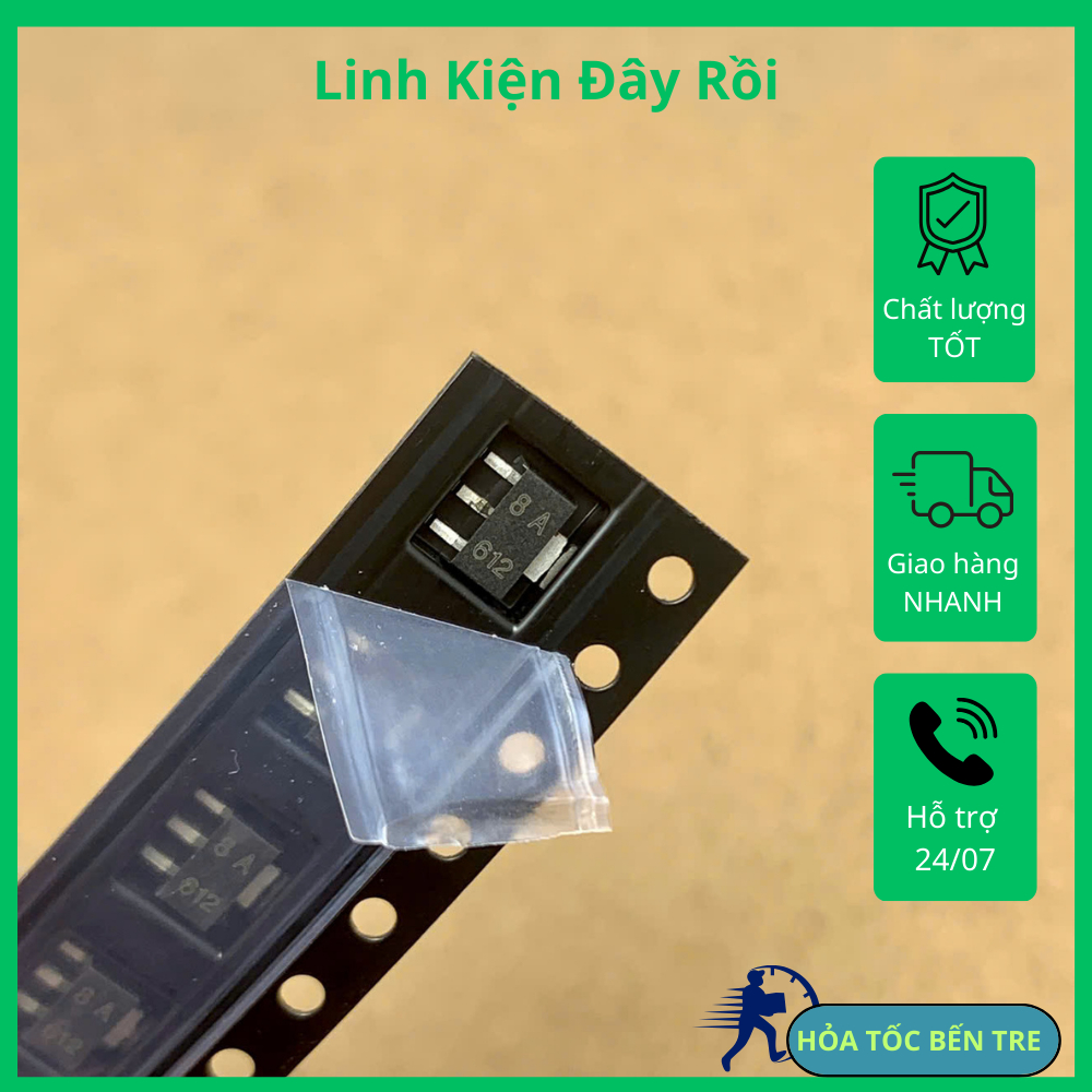 4 cái KIA78L05F 78L05 8A SOT-89