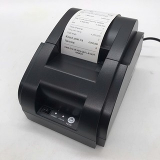 Máy in hóa đơn XP58IIH Kết nối cổng USB/ USB + Bluetooth ( Tùy chọn).
