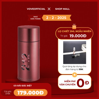 Nước hoa nam 212 Sexy Men 10ml - Nam tính, mạnh mẽ, cuốn hút