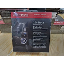 Tai Nghe không dây bluetooth Koss Porta Pro Wireless 2.0 (bản 2024, pin 20h, nguyên seal) | BigBuy360 - bigbuy360.vn