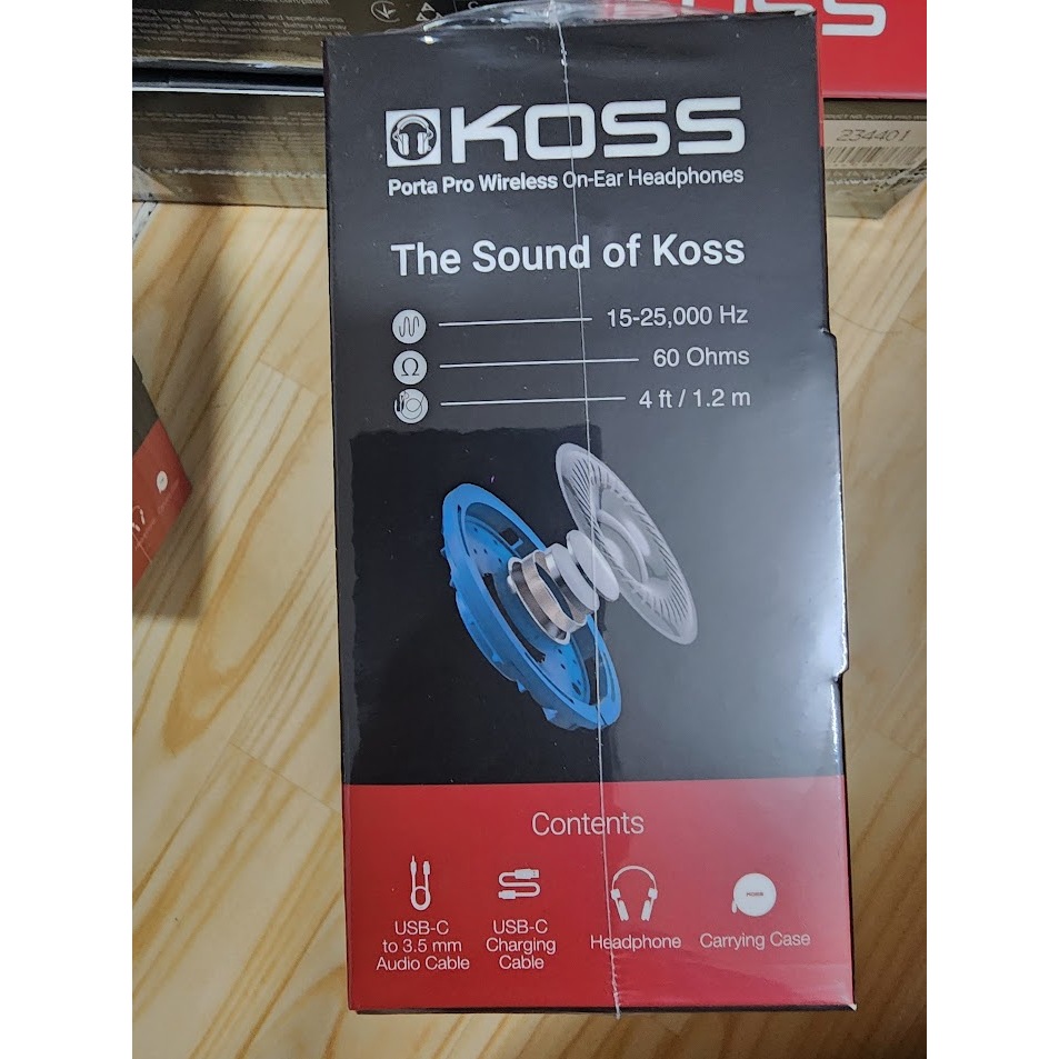 Tai Nghe không dây bluetooth Koss Porta Pro Wireless 2.0 (bản 2024, pin 20h, nguyên seal) | BigBuy360 - bigbuy360.vn