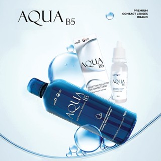  COMBO Nước Ngâm Lens 160ml + Nhỏ Mắt Lens Aqua B5 - 15ml 