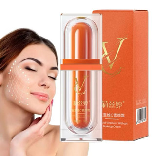 [Rẻ Vô Địch ] Kem Lười Che Khuyết Điểm Nâng Tone VC Gấp 5 Lần Vitamin Dưỡng Da Sáng Mịn Chống Lão Hoá 30g