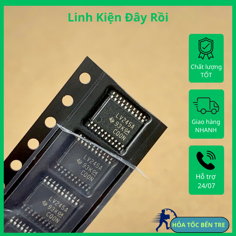 2 cái LV245A SN74LV245APWR TSSOP-20 chính hãng