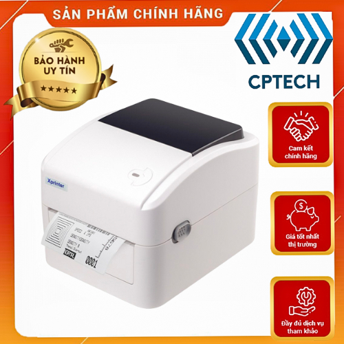 Máy In Nhiệt, Máy In Đơn Hàng, Máy In Tem Mã Vạch, Xprinter 420B - In đơn sàn TMĐT Shopee...., In đơ